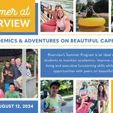 Summer at Riverview offers programs for three different age groups: Middle School, ages 11-15; High School, ages 14-19; and the Transition Program, GROW (Getting Ready for the Outside World) which serves ages 17-21.⁠
⁠
Whether opting for summer only or an introduction to the school year, the Middle and High School Summer Program is designed to maintain academics, build independent living skills, executive function skills, and provide social opportunities with peers. ⁠
⁠
During the summer, the Transition Program (GROW) is designed to teach vocational, independent living, and social skills while reinforcing academics. GROW students must be enrolled for the following school year in order to participate in the Summer Program.⁠
⁠
For more information and to see if your child fits the Riverview student profile visit sageindonesia.com/admissions or contact the admissions office at admissions@sageindonesia.com or by calling 508-888-0489 x206